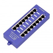 Injector PoE Pasiv 8 Porturi Gigabit Extralink