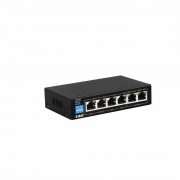 Switch PoE EUROS V2 4x PoE/PoE+, 2x RJ45 Uplink, 60W... 2
