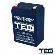 Acumulator Stationar VRLA AGM 12V - 2.7Ah TED