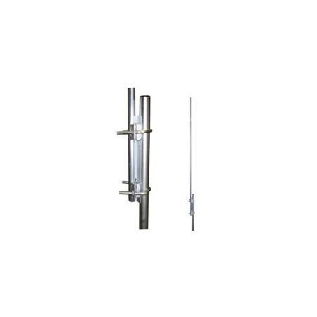 Suport Extindere Teava Antena + 2x U-Bolt 100mm, Montare pe Catarg, (L)2000mm, (d)35mm