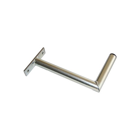 Suport Antena Tip L, Montare pe Perete, (L)250mm, (h)120mm, (d)28mm