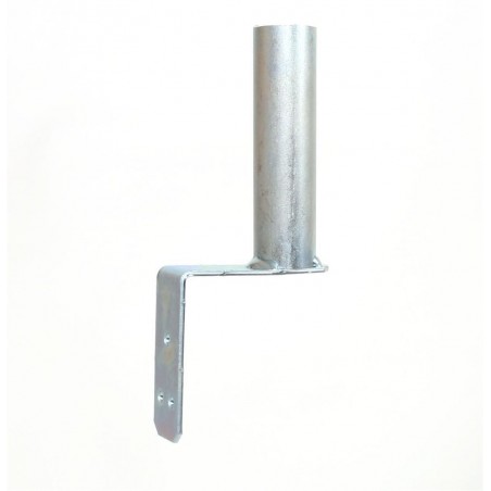 Suport Antena Tip L, Montare pe Perete, (L)85mm, (h)120mm, (d)32mm