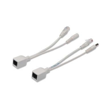 Kit Cabluri PoE Pasiv (injector PoE + splitter PoE) Digitus