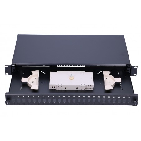 Patchpanel Fibra Optica 24 Core, 24 Porturi Extralink