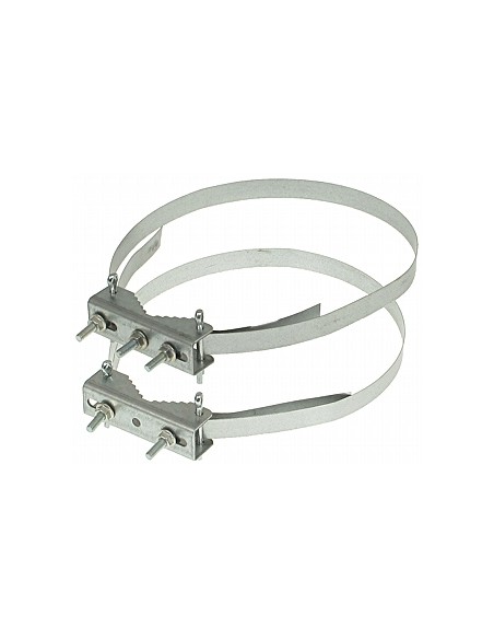 Suport Coloana / Cutii de Distributie BRU-2, Montare pe Stâlp, (L)90mm, (l)85mm, (d)50-160mm