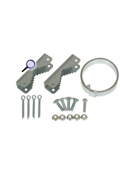 Suport Coloana / Cutii de Distributie BRU-2, Montare pe Stâlp, (L)90mm, (l)85mm, (d)50-160mm