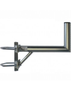 Suport Antena Tip L + 2x U-Bolt 100mm, Montare pe Catarg,...