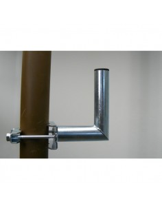 Suport Antena Tip L + 1x U-Bolt 100mm, Montare pe Catarg,...