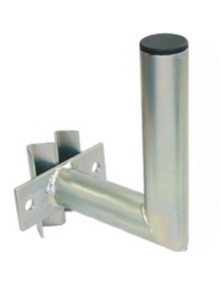 Suport Antena Tip L + 1x U-Bolt 100mm, Montare pe Catarg, (L)150mm, (h)200mm, (d)35mm