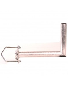 Suport Antena Tip L + 1x U-Bolt 100mm, Montare pe Catarg,...