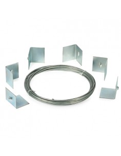 Suport Teava Antena, Montare pe Semineu, (d)28-52mm 2