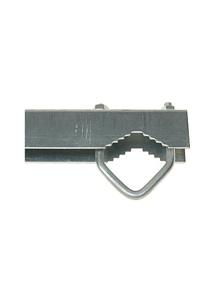 Suport Teava Antena + 1x U-Bolt 50mm, Montare pe Semineu, (L)310mm, (d)28-42mm