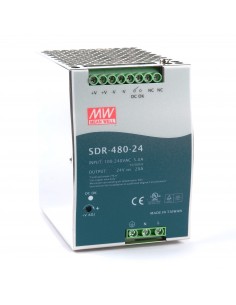 Sursa in Comutatie pe Sina DIN 24V 20A 480W Mean Well