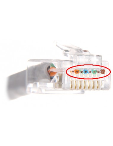 Mufa Retea RJ45 CAT 6 Pass-Through