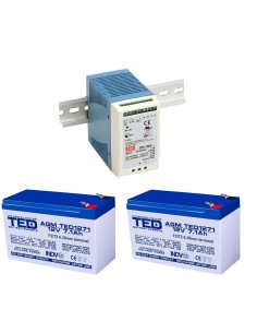 Sursa de Tensiune pe Sina DIN cu Functie UPS 27.6V 2.25A... 2