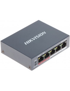 Switch cu 4 port-uri PoE DS-3E0105P-E/M(B) Hikvision 2