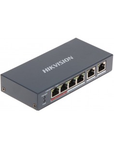 Switch PoE 4 Porturi DS-3E0106P-E/M Hikvision 2