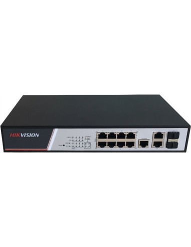Switch POE cu 8 porturi Fast Ethernet cu Management DS-3E2310P Hikvision