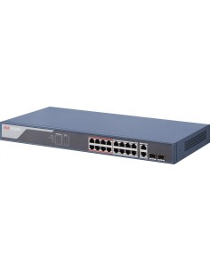Switch PoE Smart 16 porturi DS-3E1318P-EI Hikvision 2