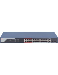 Switch POE Smart 24 Porturi Fast Ethernet DS-3E1326P-EI...