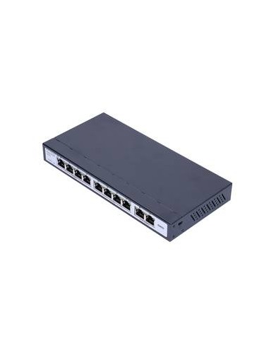 Switch PoE 8x PoE af/at, 2x RJ45 Uplink Fast Ethernet 120W Extralink