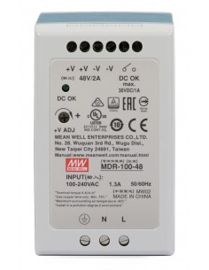 Sursa in Comutatie pe Sina DIN 48V 2A Mean Well