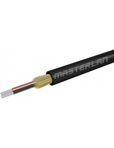 Cablu Fibra Optica DROPX - 12F 9/125, SM, LSZH, negru, G657A2, 1000m