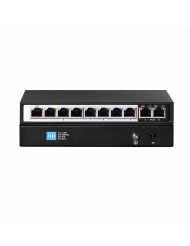 Switch PoE CERES 8x 100Mb/s PoE/PoE+, 2x RJ45...