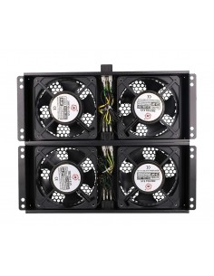 Unitate de Racire cu 4 Ventilatoare pentru Rack Extralink