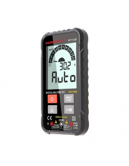 Multimetru Inteligent HT112B True RMS, cu Selectare Automata HABOTEST