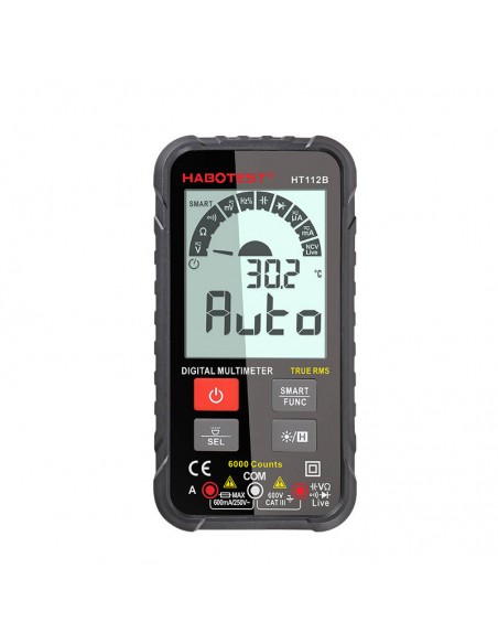 Multimetru Inteligent HT112B True RMS, cu Selectare Automata HABOTEST