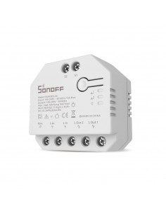 Intrerupator Inteligent WiFi DUALR3 Lite, cu Releu SONOFF 2