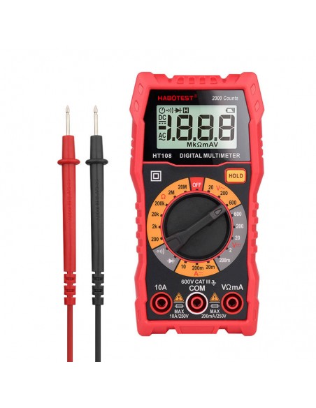 Multimetru Digital Universal HT108L True RMS HABOTEST
