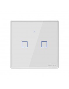 Intrerupator Smart WiFi + RF 433 T2 EU TX (2 canale) SONOFF