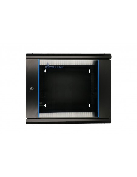 Cabinet Rack 19" 12U 600x600x640mm AZH cu două secțiuni Extralink