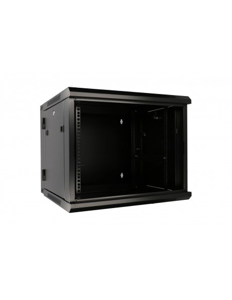 Cabinet Rack 19" 12U 600x600x640mm AZH cu două secțiuni Extralink