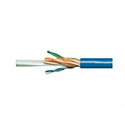 Cablu FTP CAT 6 Cupru Masiv, 24 AWG, Albastru TED 2