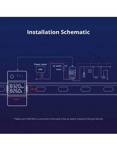 Intrerupator Inteligent WiFi POW-Elite...