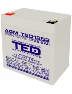 Acumulator Stationar VRLA AGM 12V - 5.2Ah High Rate