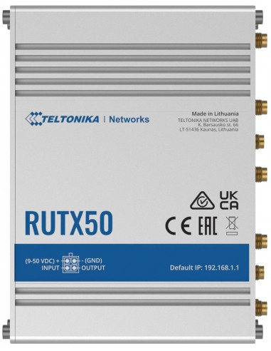 Router Industrial 5G RUTX50 Teltonika