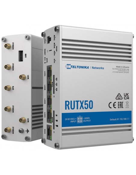 Router Industrial 5G RUTX50 Teltonika