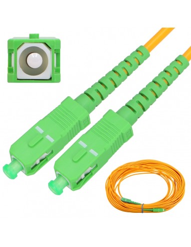 Patchcord Fibra Optica SC/APC - SC/APC, SM, Simplex, 3.0mm Extralink