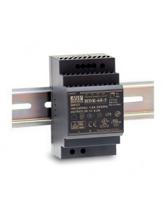 Sursa de Tensiune pe Sina DIN, 24V, 2.5A, 60W Mean Well