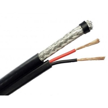 Cablu Coaxial RG6 cu Fire de Alimentare Teletronic