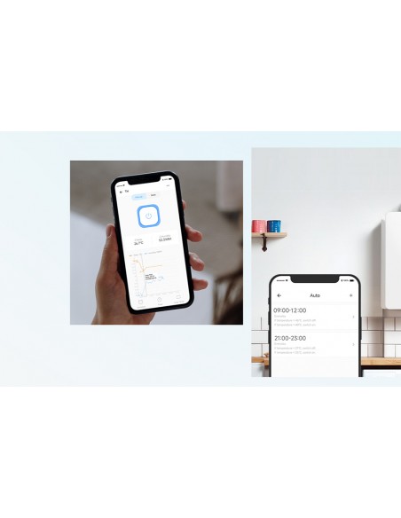 Senzor Inteligent WiFi TH Origin de monitorizare a temperaturii și umidității THR316 SONOFF