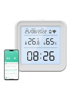 Senzor inteligent de temperatură și umiditate Wi-Fi S6...