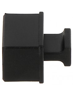 Mufa protectie Praf RJ45 Neagra 2