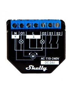 Switch inteligent Wi-Fi Plus 2PM Shelly