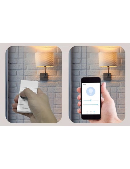 Intrerupator Inteligent cu Variator de Luminozitate D1R cu telecomandă RM433R2 SONOFF