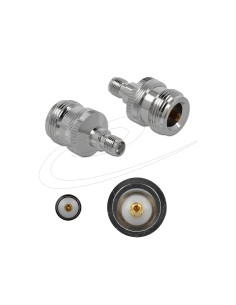 Adaptor N Female /SMA Female 10 GHz Delock